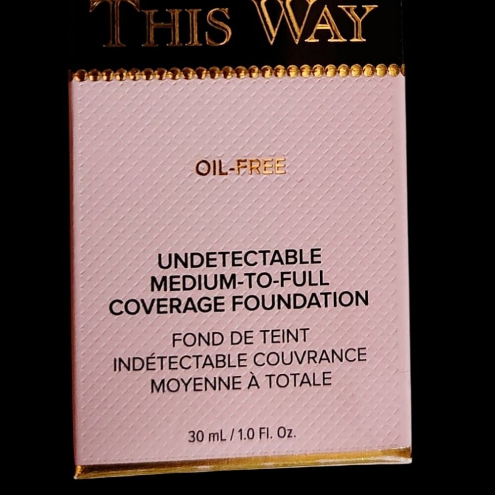 Too Faced Born this Way Oil-Free Foundation in Golden Beige NIB 1.0oz/30mL